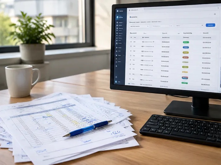 Application métier remplaçant des fichiers Excel, tableau de suivi à l'écran